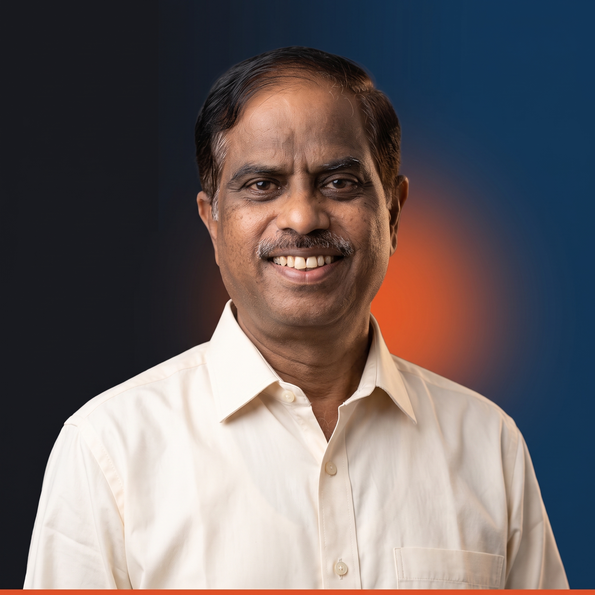 Portrait of S. Kumar, founder of MSAII LLC